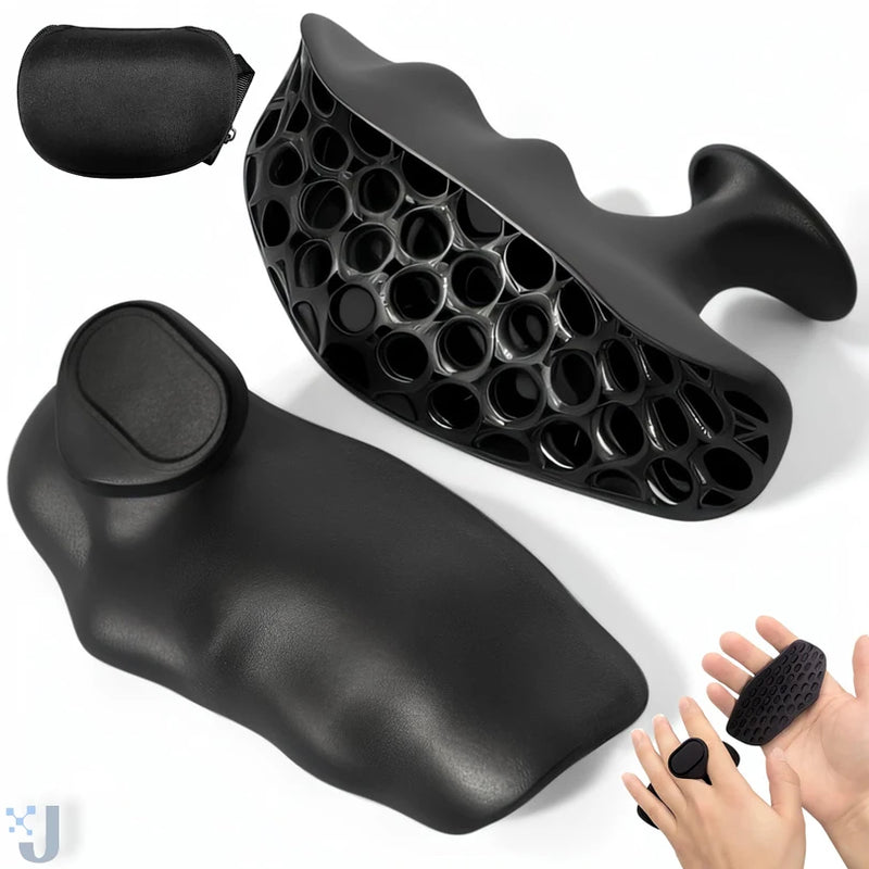 Luva de Apoio de Mão Ergonômico  Musculação Academia Crossfit Octo Maxgrip - Fiber